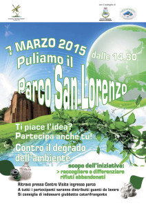 Puliamo Parco San Lorenzo 7 marzo 15